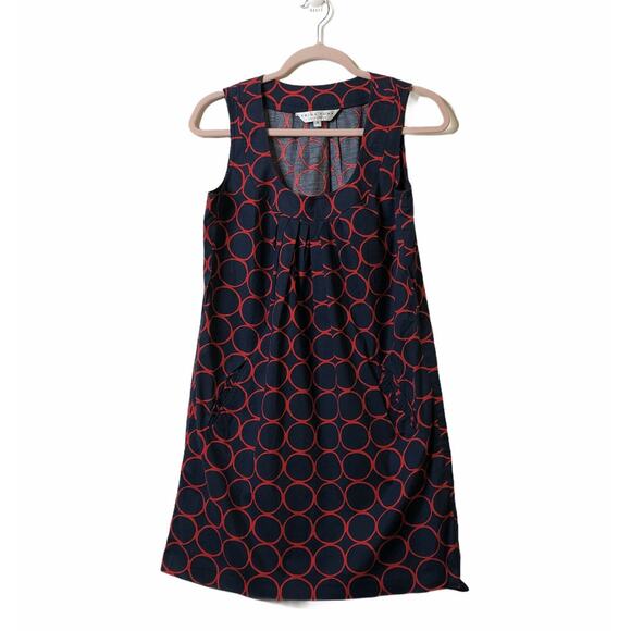 Trina Turk Geometric Print Dress with Pockets - Picture 1 of 6